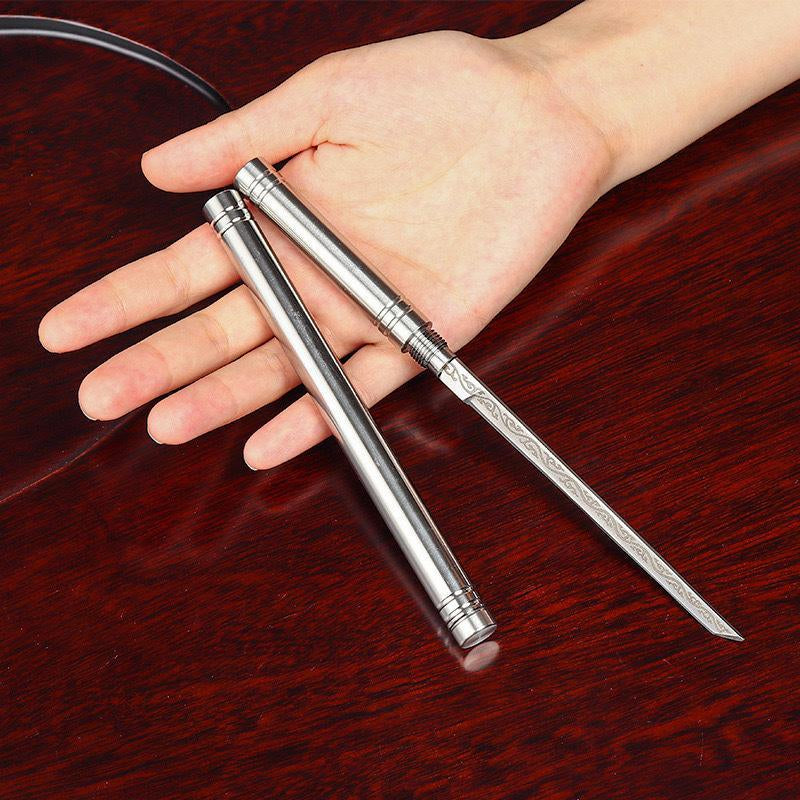 [Holiday Haul] Stainless Steel Meat Knife 1 Piece Set with Blade and Handle, Durable Steak Knife, 1 Count Sheath, Thickened for Various Kitchen Uses Cutting Utensils