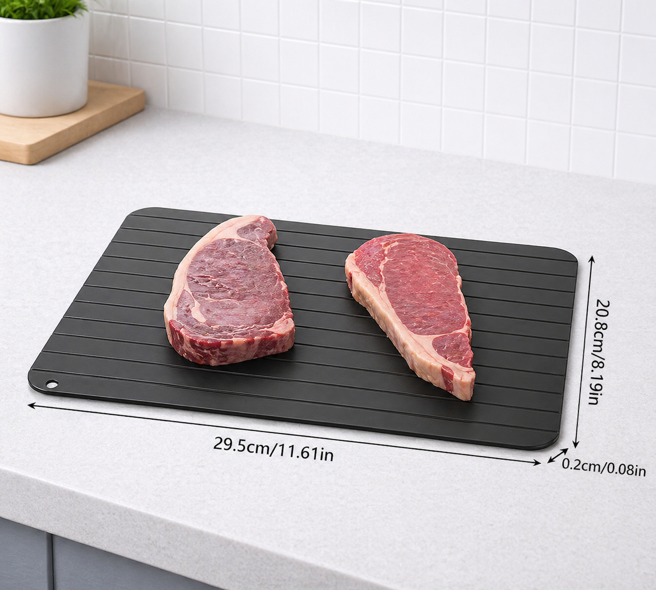Defrosting Tray for Frozen Meat