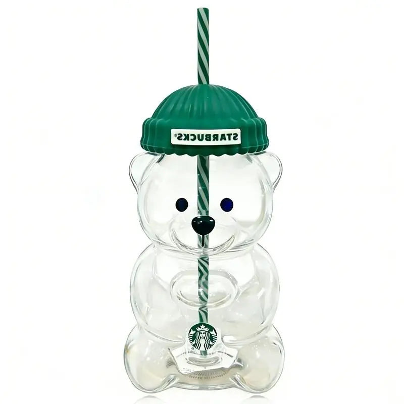 Starbucks 2026 Glass Bearista Cup Limited Edition Bear Gift New,1/2Pcs,503Ml,New Year'S Gift,Coffee Cup Juice Cup Milk Cup Collection