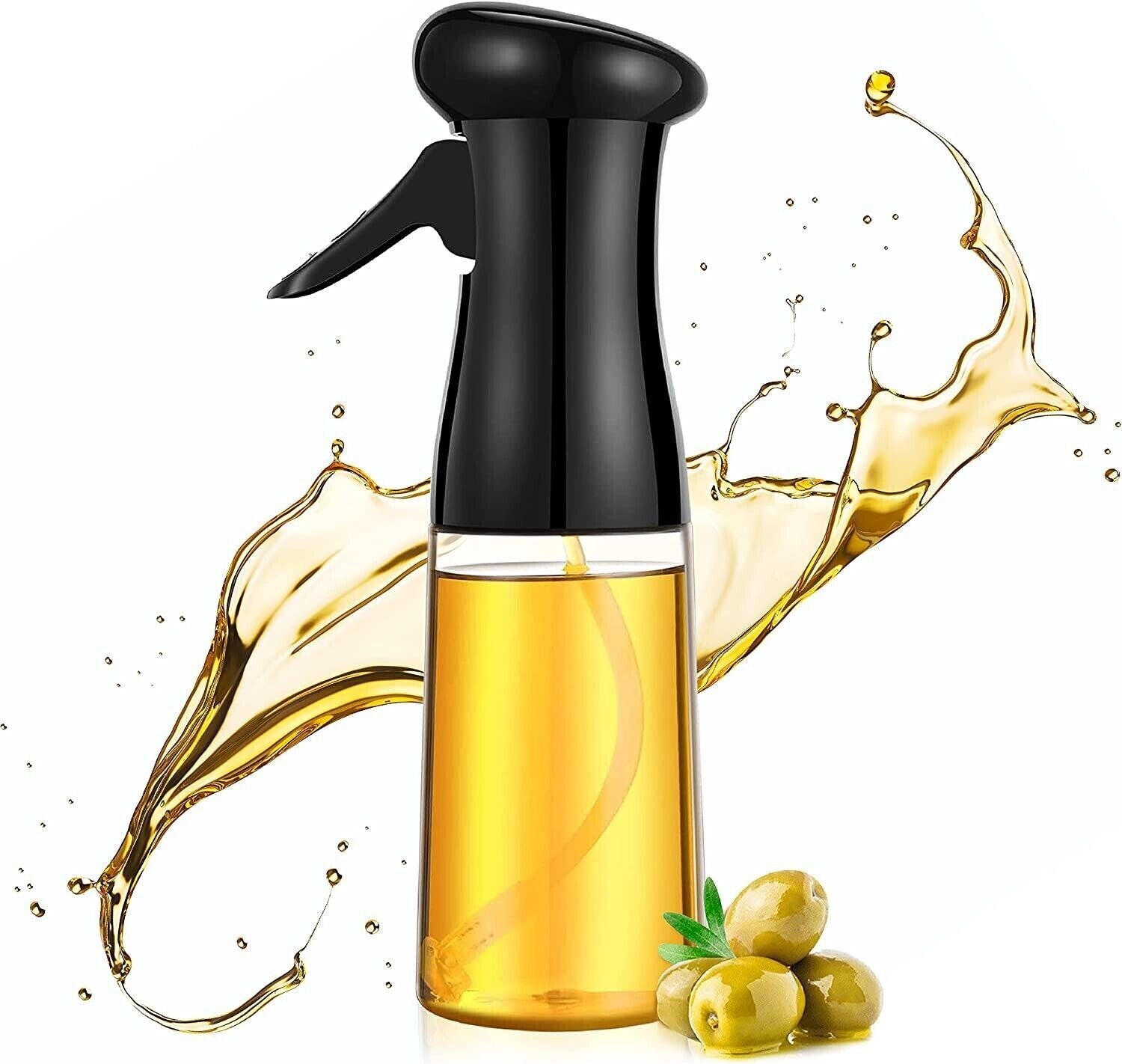 Oil Sprayer for Cooking Olive Oil Spray Bottle Spritzer, Food Grade PET BPA Free