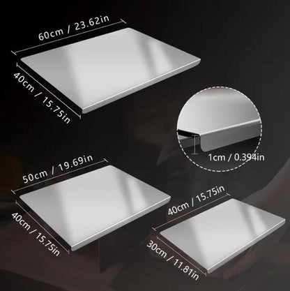 Stainless Steel Chopping Board, Non-Slip Kitchen Chopping Board, Kitchen Cutting Board, Kitchen Accessories, Household Kitchen Gadgets