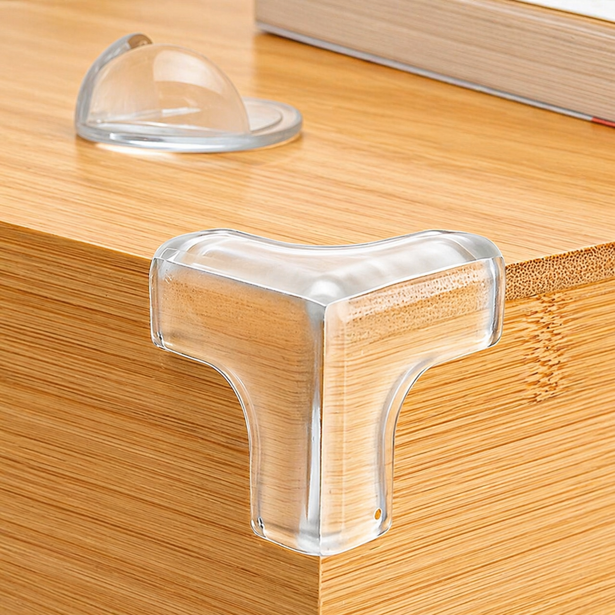 Cooklence™ Clear Silicone Baby Corner Protectors for Table Edges