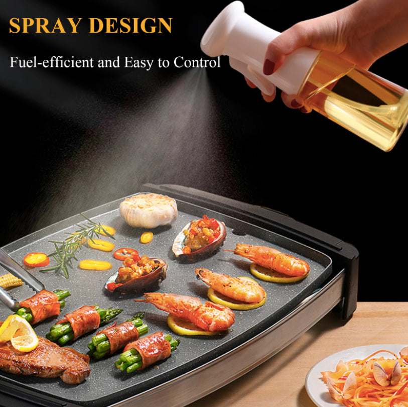 Oil Sprayer for Cooking Olive Oil Spray Bottle Spritzer, Food Grade PET BPA Free