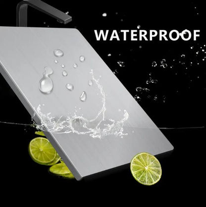 Stainless Steel Chopping Board, Non-Slip Kitchen Chopping Board, Kitchen Cutting Board, Kitchen Accessories, Household Kitchen Gadgets