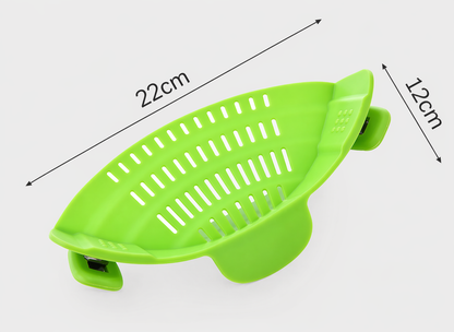 ᴄᴏᴏᴋʟᴇɴᴄᴇ™ - Pasta Strainer Clip-On for Pots and Pans