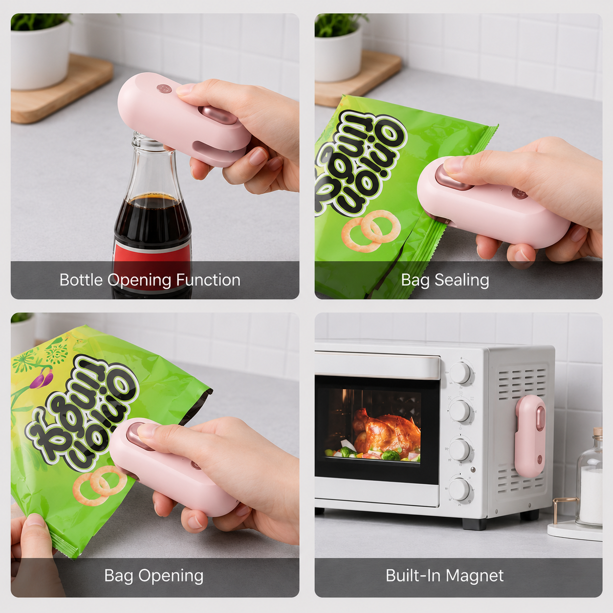 CookLence™ FreshLock Pro – 4-in-1 Bag Sealer