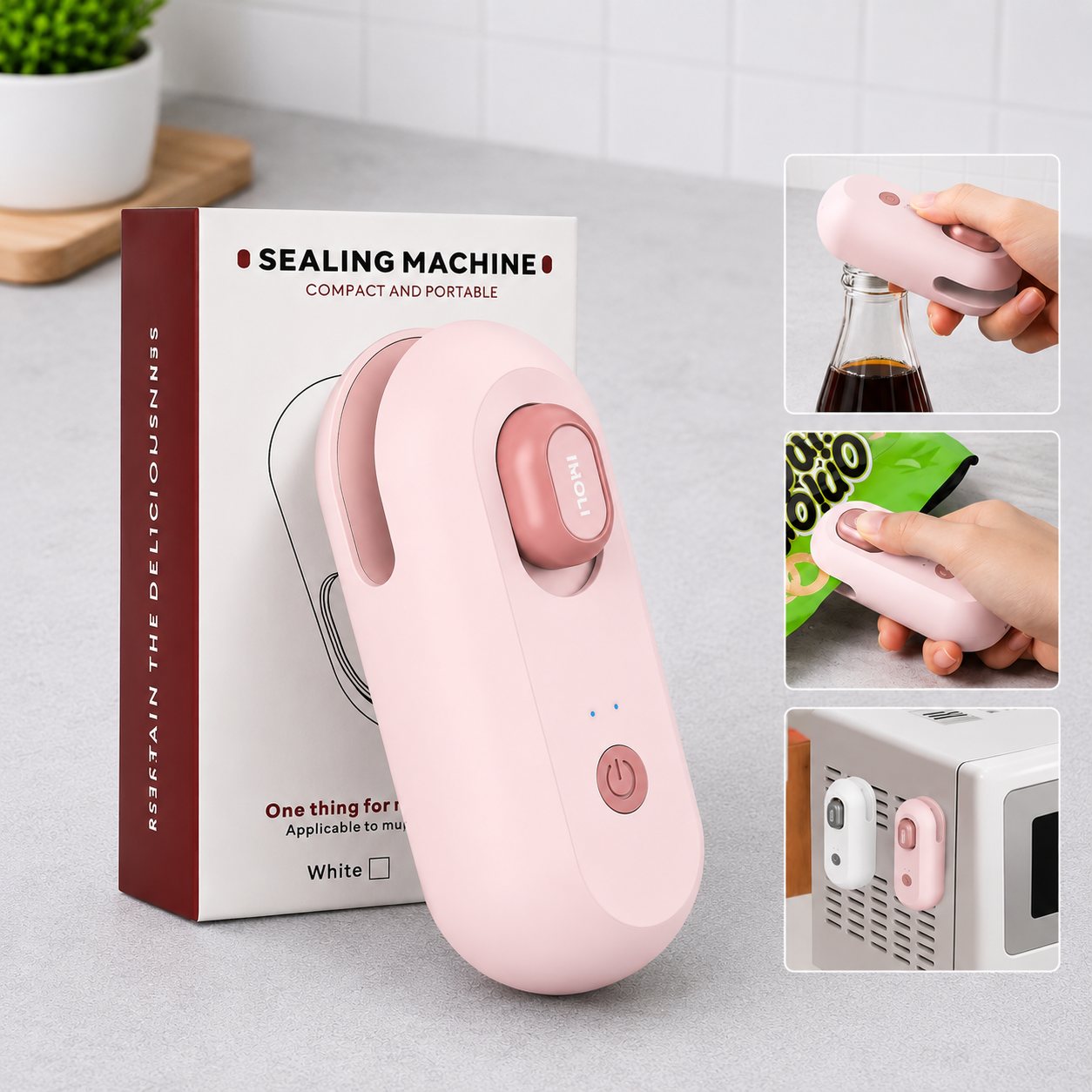 CookLence™ FreshLock Pro – 4-in-1 Bag Sealer