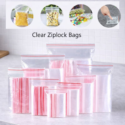 ᴄᴏᴏᴋʟᴇɴᴄᴇ™ - 100 PCS Small Zip Lock Bags