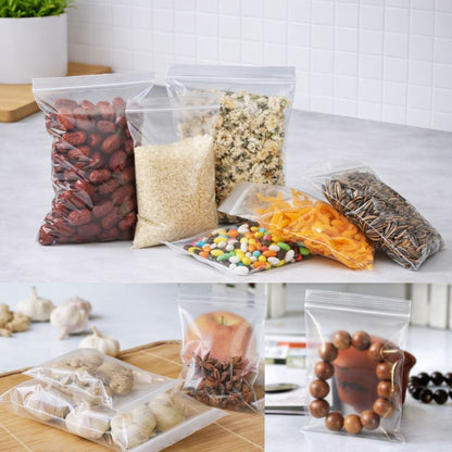 ᴄᴏᴏᴋʟᴇɴᴄᴇ™ - 100 PCS Small Zip Lock Bags
